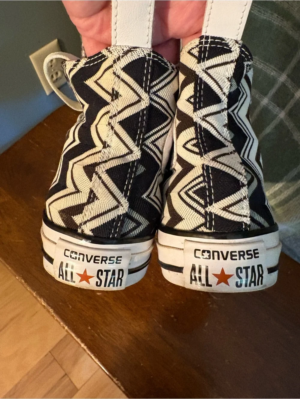 Converse x Missoni Women's chevron knit High-Top Sneakers - Picture 6 of 9